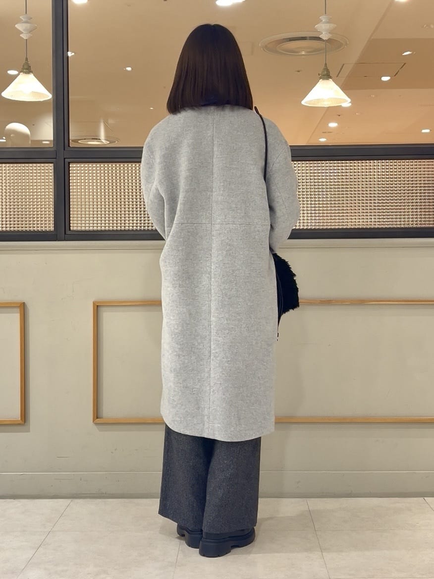 kumiさんの「INDIVI｜ウォッシャブルウールストール」を使ったコーディネート