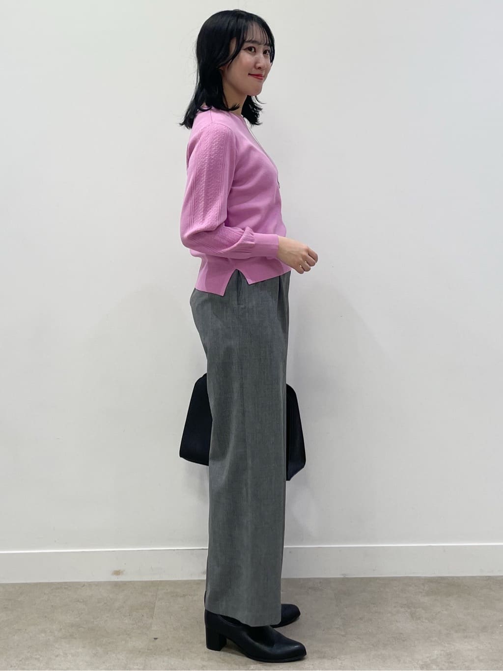 yukariさんの「Reflect｜【選べる6色／長く着られる◎】ボートネックニット」を使ったコーディネート