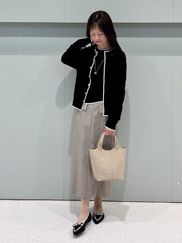 makiさんの「UNTITLED｜【アンサンブル可/洗える】ウォームスパンニット」を使ったコーディネート