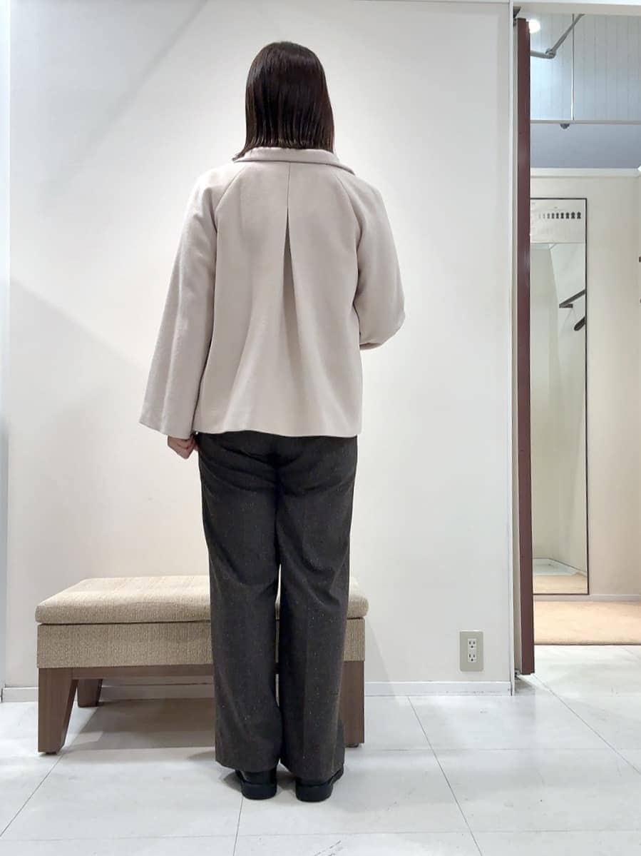YUIさんの「UNTITLED｜【着回しが効く／オンオフアウター】ウールショートコート」を使ったコーディネート