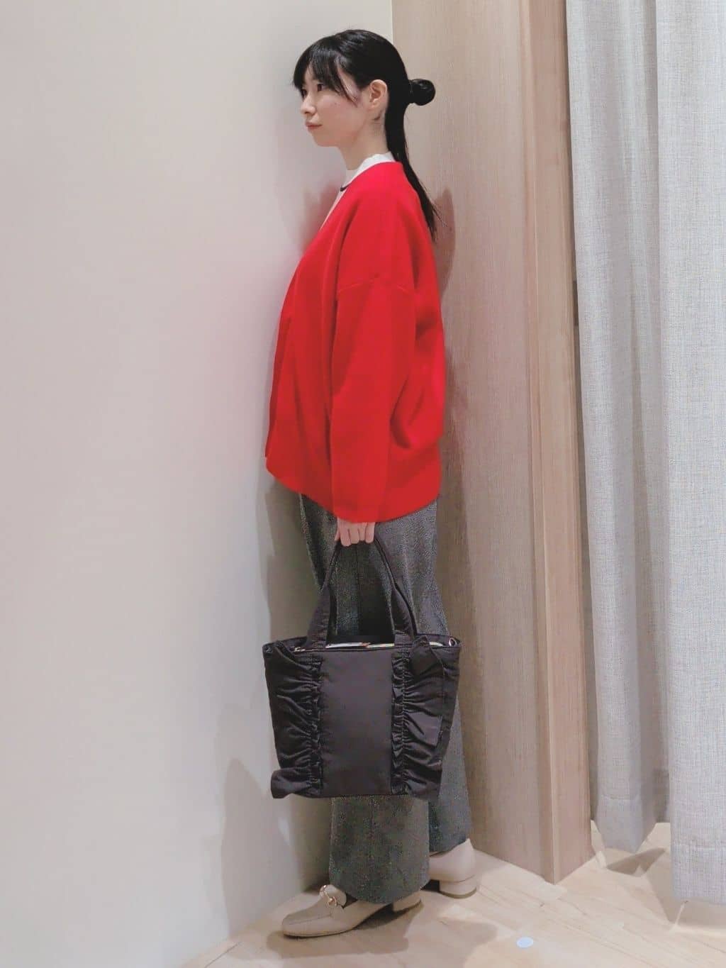 Yuiさんの「grove｜季節に映える　ニットカーディガン」を使ったコーディネート