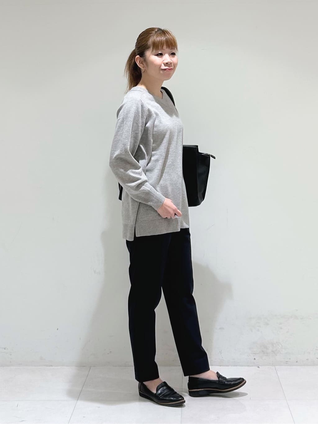 tsuyuさんの「INDIVI｜【名品／撥水／抗菌防臭】ロング丈リサイクルダウンコート」を使ったコーディネート