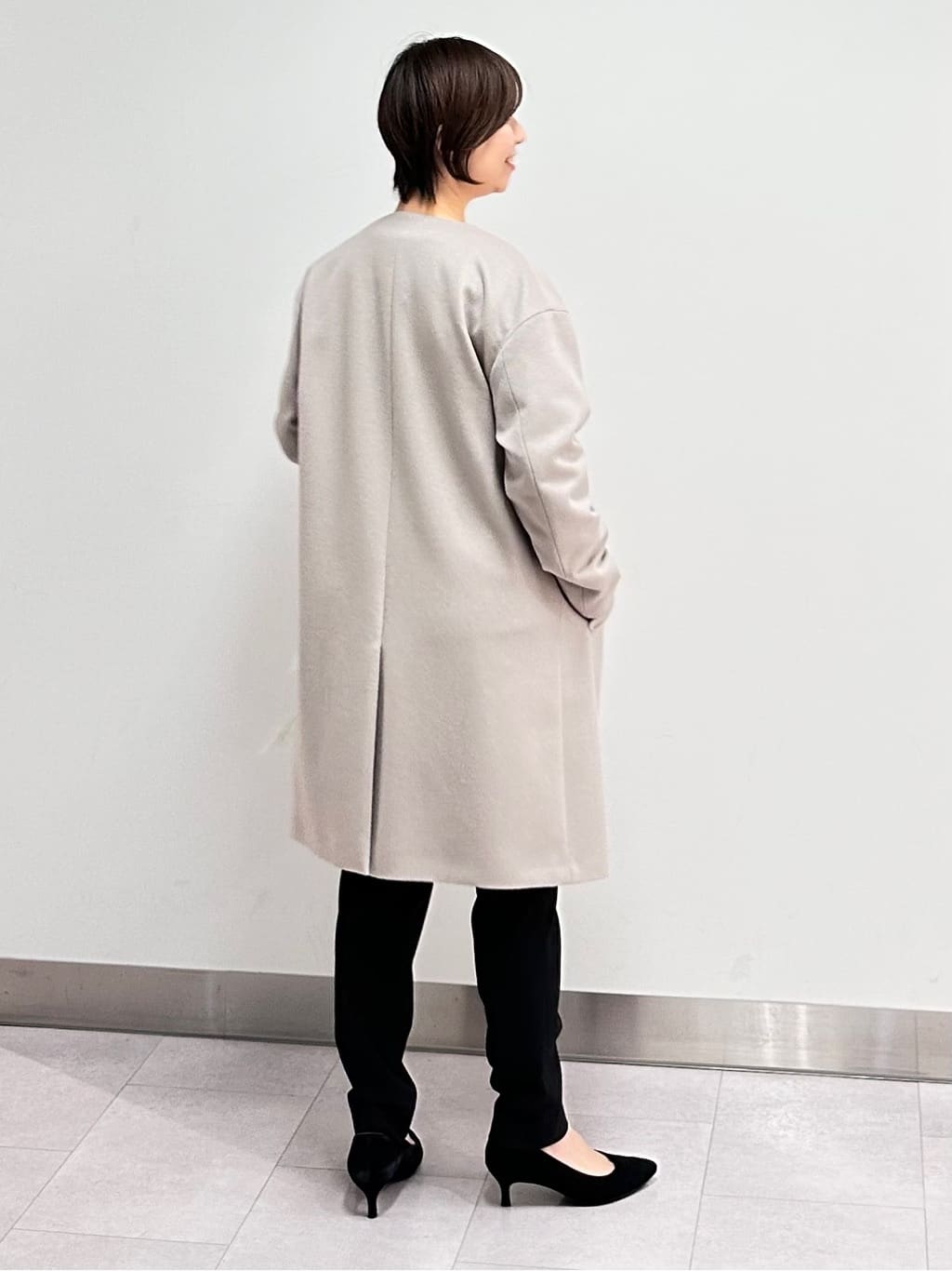 みなこさんの「UNTITLED｜【洗える】スポンディッシュ ケーブル柄ニット」を使ったコーディネート