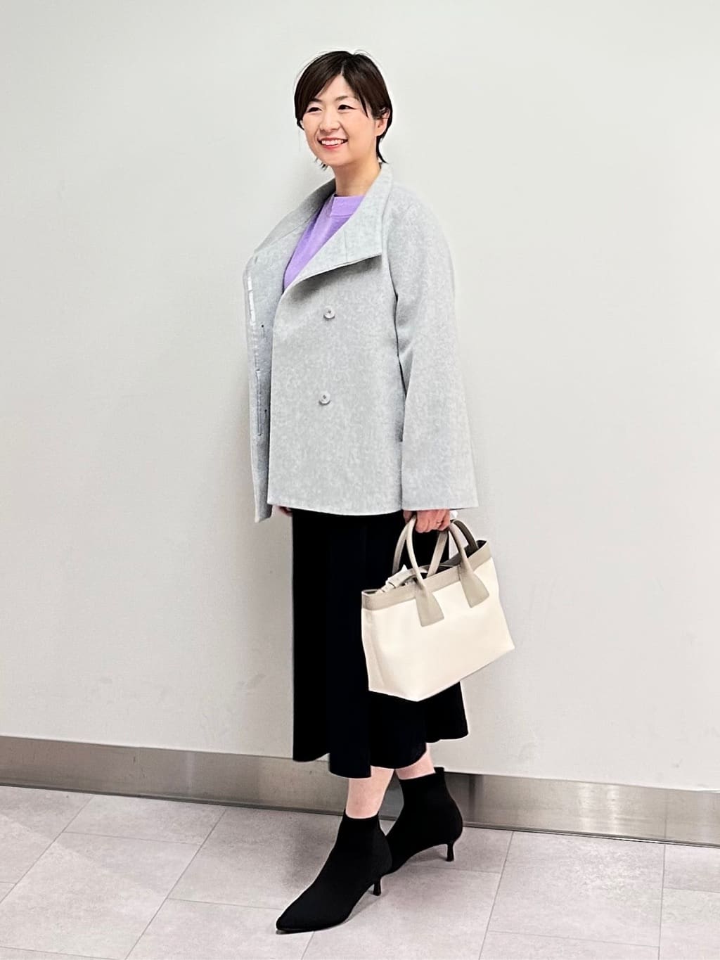 みなこさんの「UNTITLED｜【はっ水機能/フード取り外し可/防寒】ロングダウンコート」を使ったコーディネート