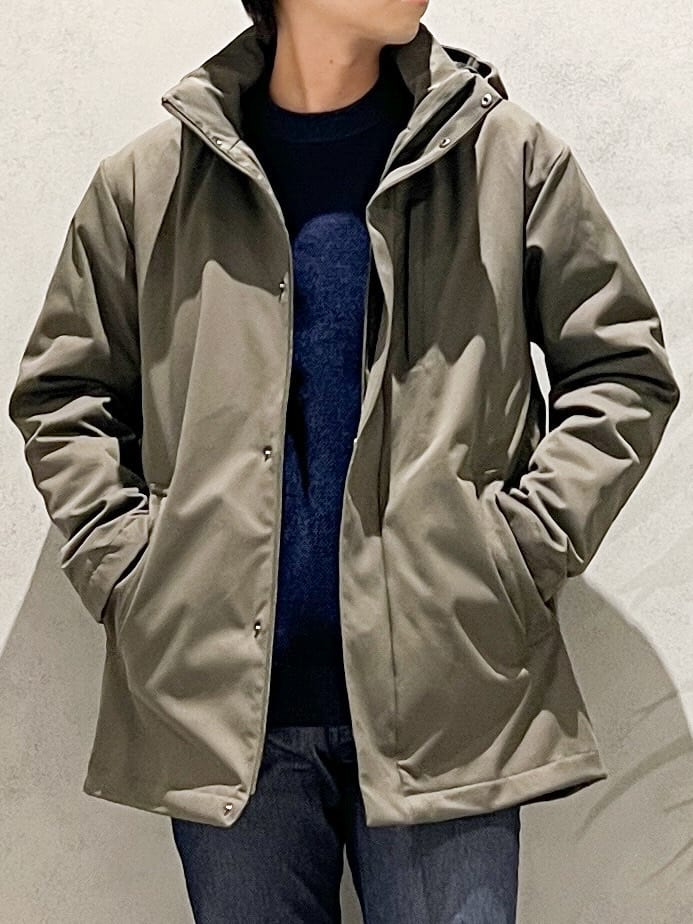 SHI-MAさんの「THE SHOP TK｜【3WAY】中綿ライナー付き カルゼコート　洗濯機OK/ON・OFF対応」を使ったコーディネート