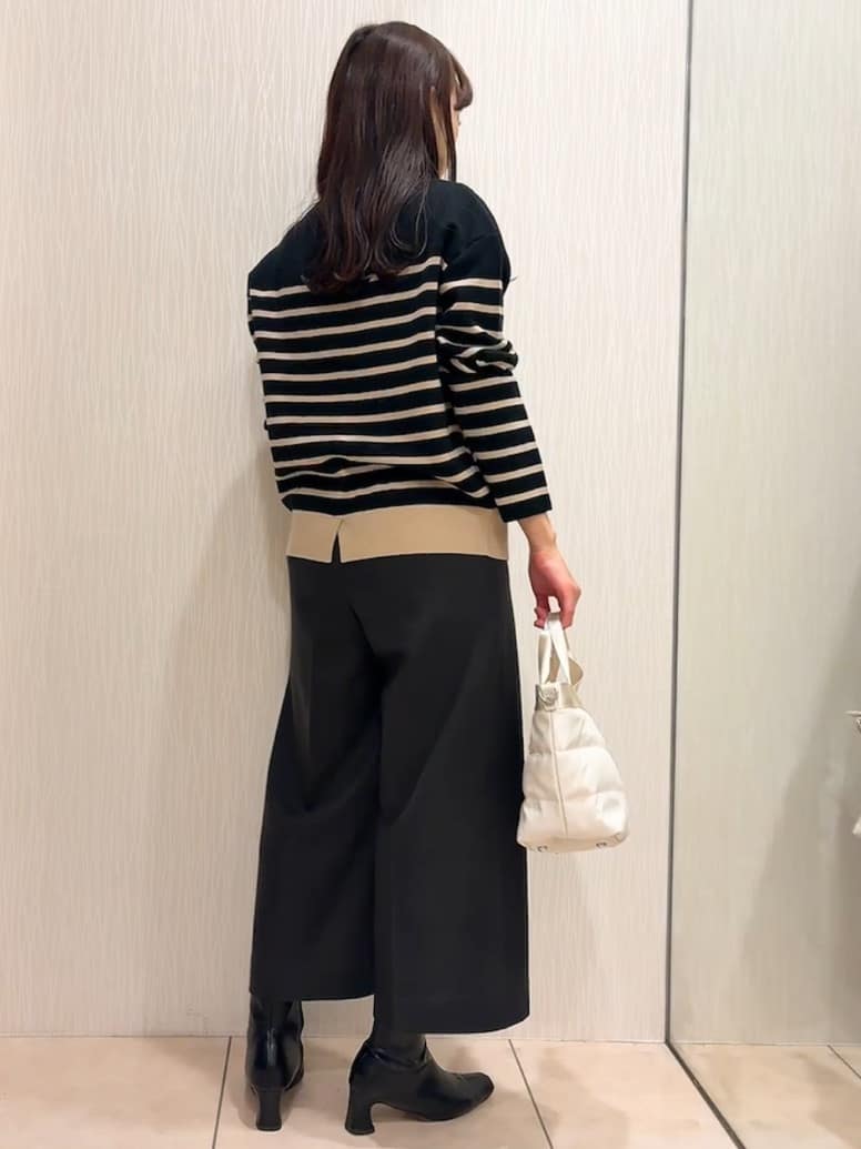 SAHOさんの「UNTITLED｜【洗える】モックネックミラノリブニット」を使ったコーディネート