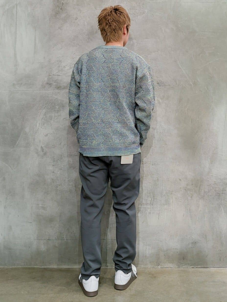 daiさんの「THE SHOP TK｜【頑張りすぎないオシャレ】ミックスヤーンニット　洗濯機OK／軽量」を使ったコーディネート