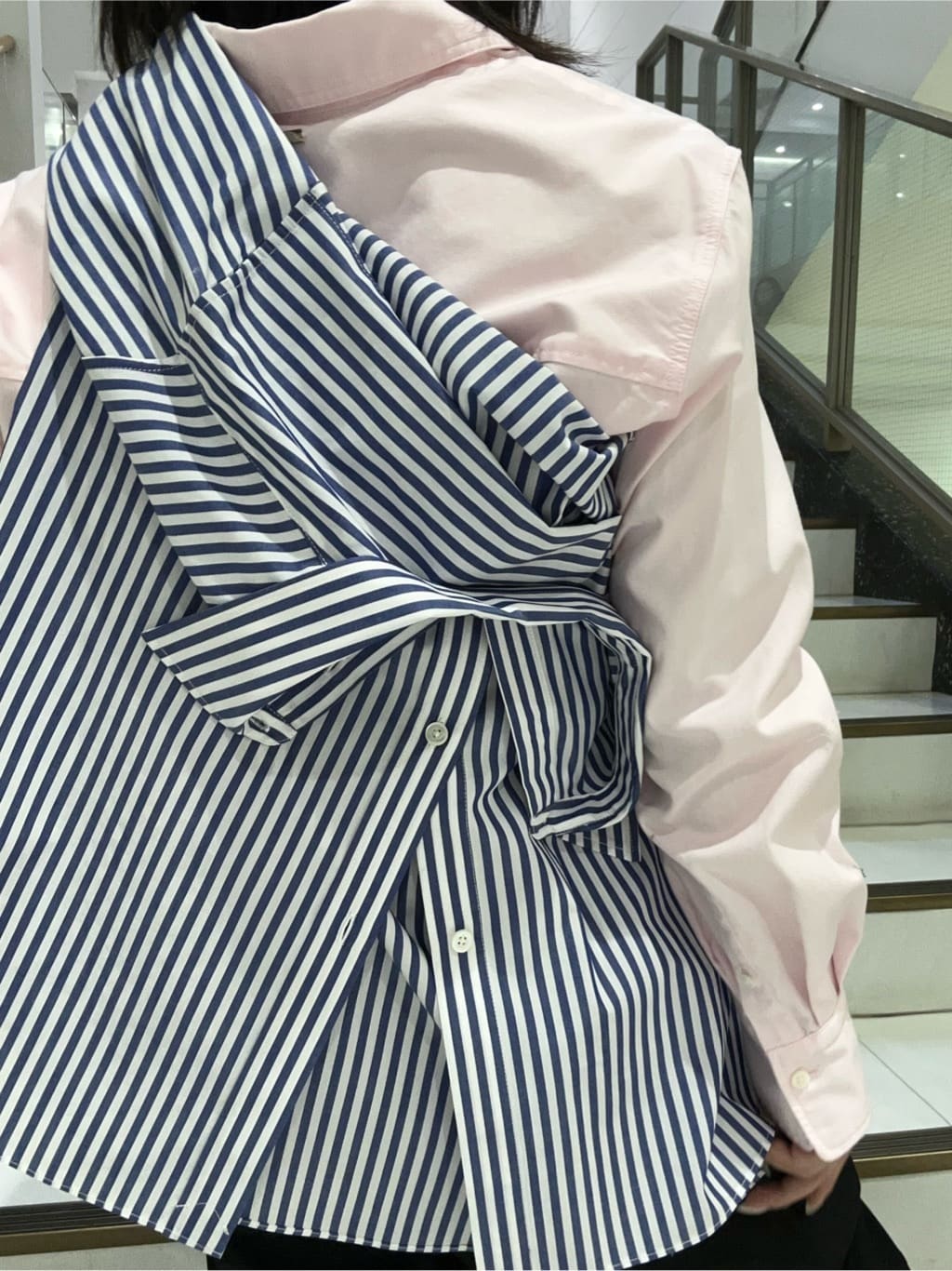 とりみさんの「DRESSTERIOR｜【通勤用/ウォッシャブル】オックスフォードシャツ」を使ったコーディネート