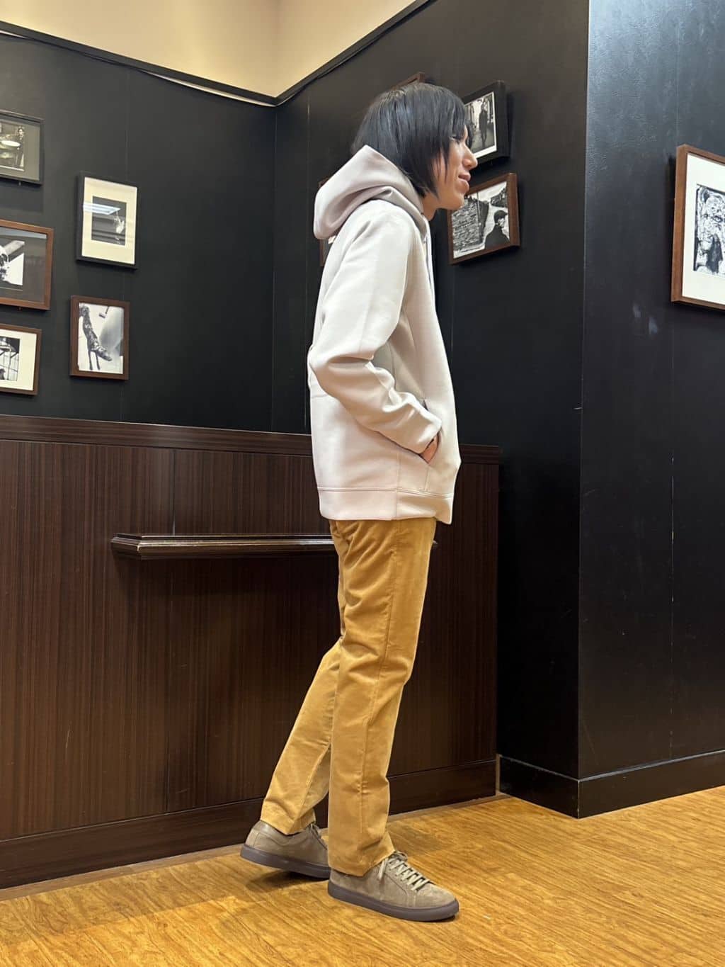 moritaさんの「TAKEO KIKUCHI｜エアダン プルオーバー パーカー」を使ったコーディネート
