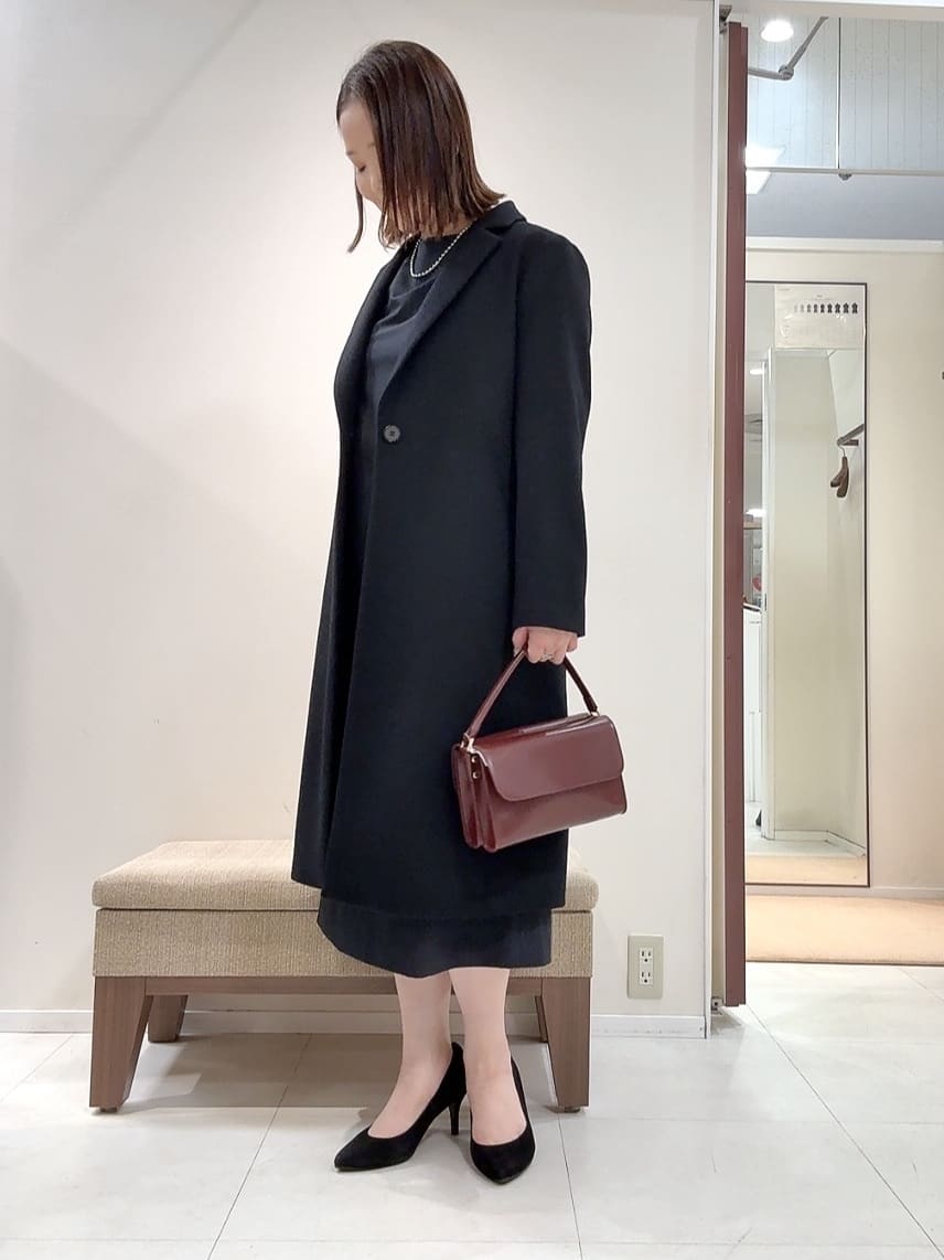 YUIさんの「UNTITLED｜【スタイリッシュ／オンオフ兼用】ウールチェスターコート」を使ったコーディネート