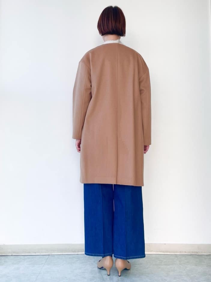 aliceさんの「UNTITLED｜【大人な品格/ふわふわニット】フォックスカシミヤ コクーンニット」を使ったコーディネート