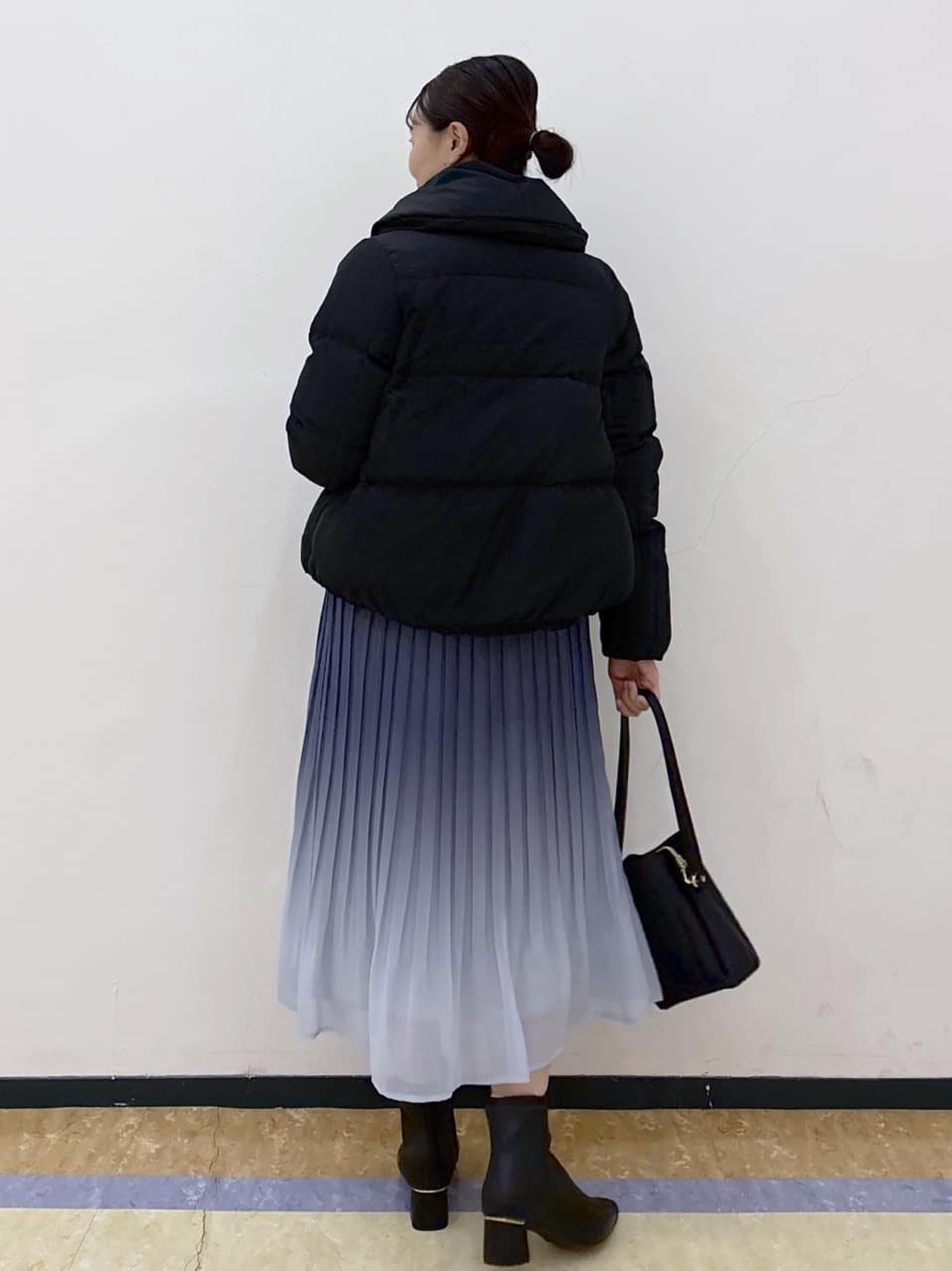 akariさんの「index｜KAWADAダウンショートコート【撥水／洗濯機OK／静電気防止裏地】《XS～LL》」を使ったコーディネート