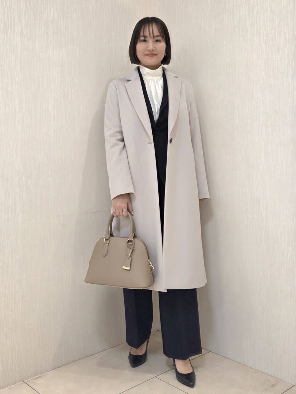 naokoさんの「UNTITLED｜【スタイリッシュ／オンオフ兼用】ウールチェスターコート」を使ったコーディネート