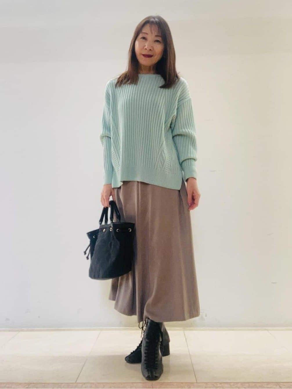 kurodaさんの「Reflect｜【SS-4Lサイズ／ウエスト調整可】フーデッドロングダウンコート」を使ったコーディネート
