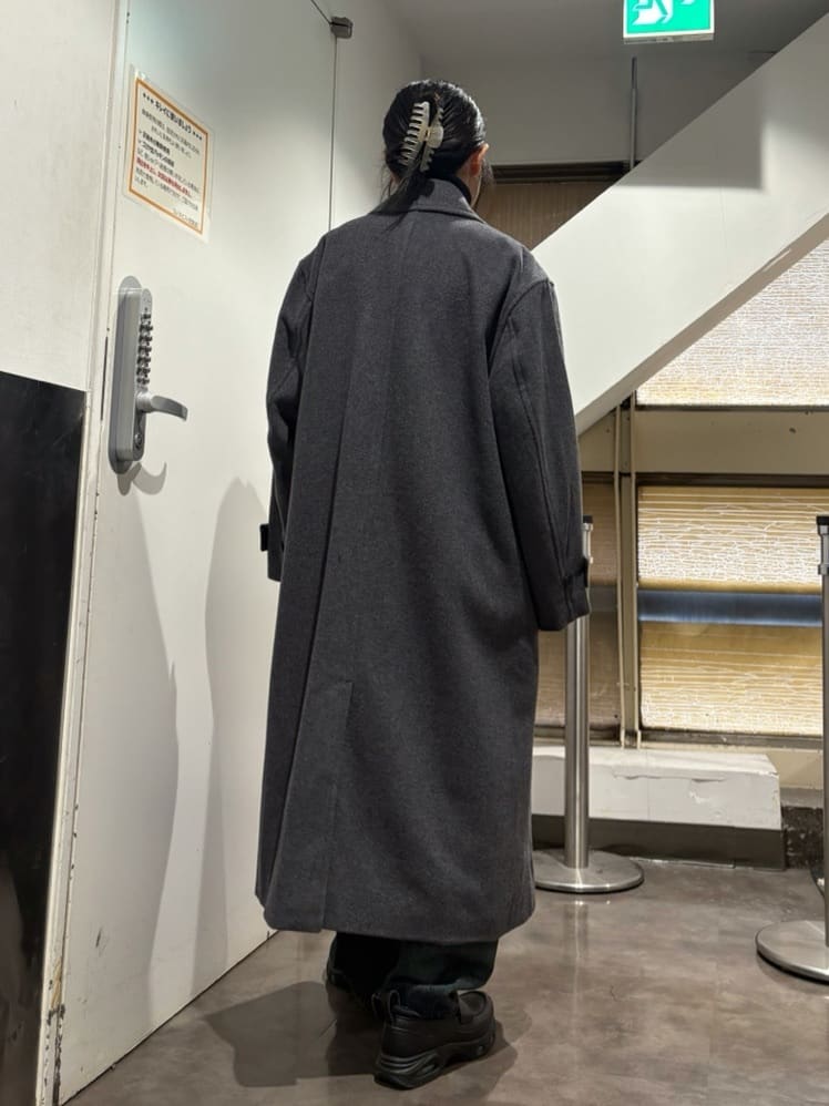 madokaさんの「tk.TAKEO KIKUCHI｜ダブルオーバーチェスターコート」を使ったコーディネート