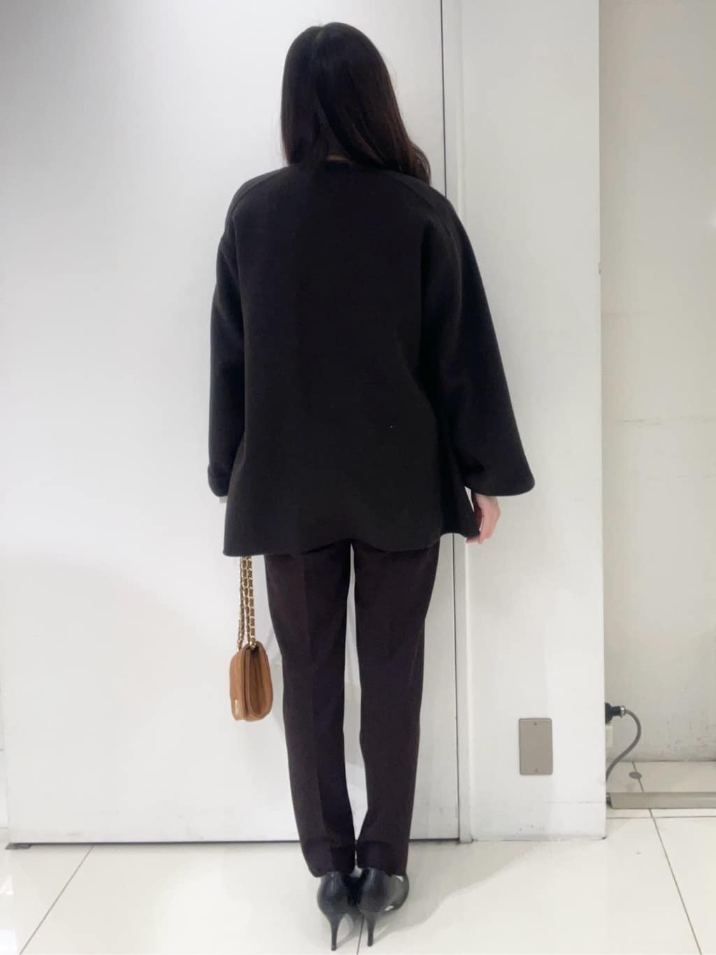 moeさんの「UNTITLED｜【洗える】モックネックミラノリブニット」を使ったコーディネート
