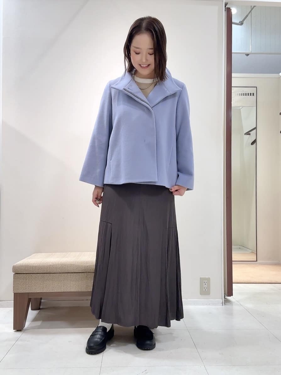YUIさんの「UNTITLED｜【着回しが効く／オンオフアウター】ウールショートコート」を使ったコーディネート