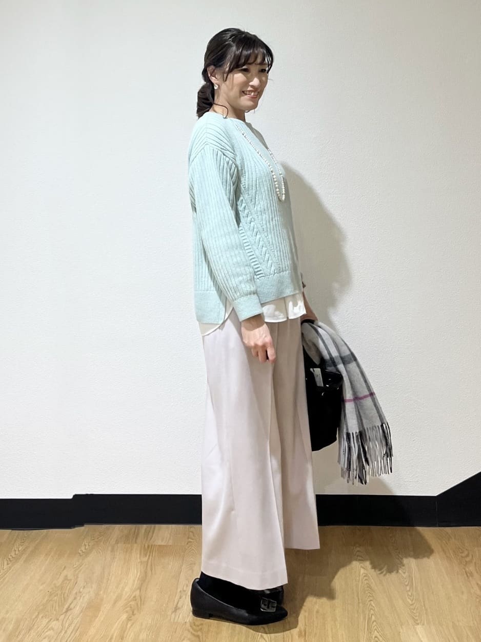 ayaさんの「Reflect｜【SS-4Lサイズ／ウエスト調整可】フーデッドロングダウンコート」を使ったコーディネート