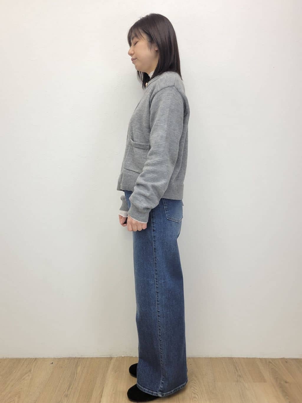 LISAさんの「OPAQUE.CLIP｜カシミヤブレンドウールミドルピーコート」を使ったコーディネート