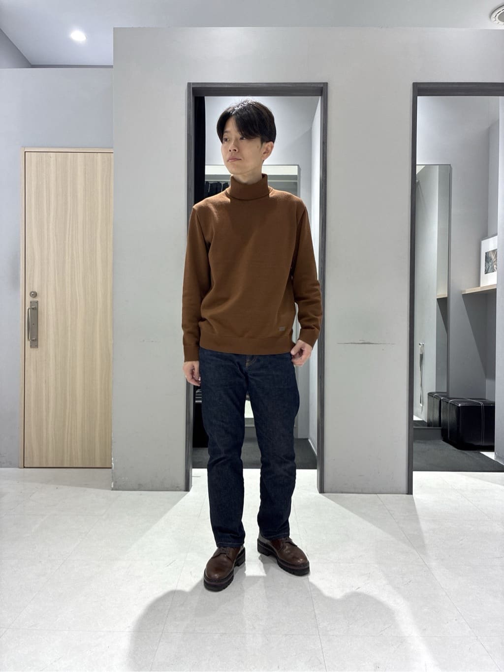 わいずみさんの「TAKEO KIKUCHI｜カラーコンビ ダウンブルゾン」を使ったコーディネート