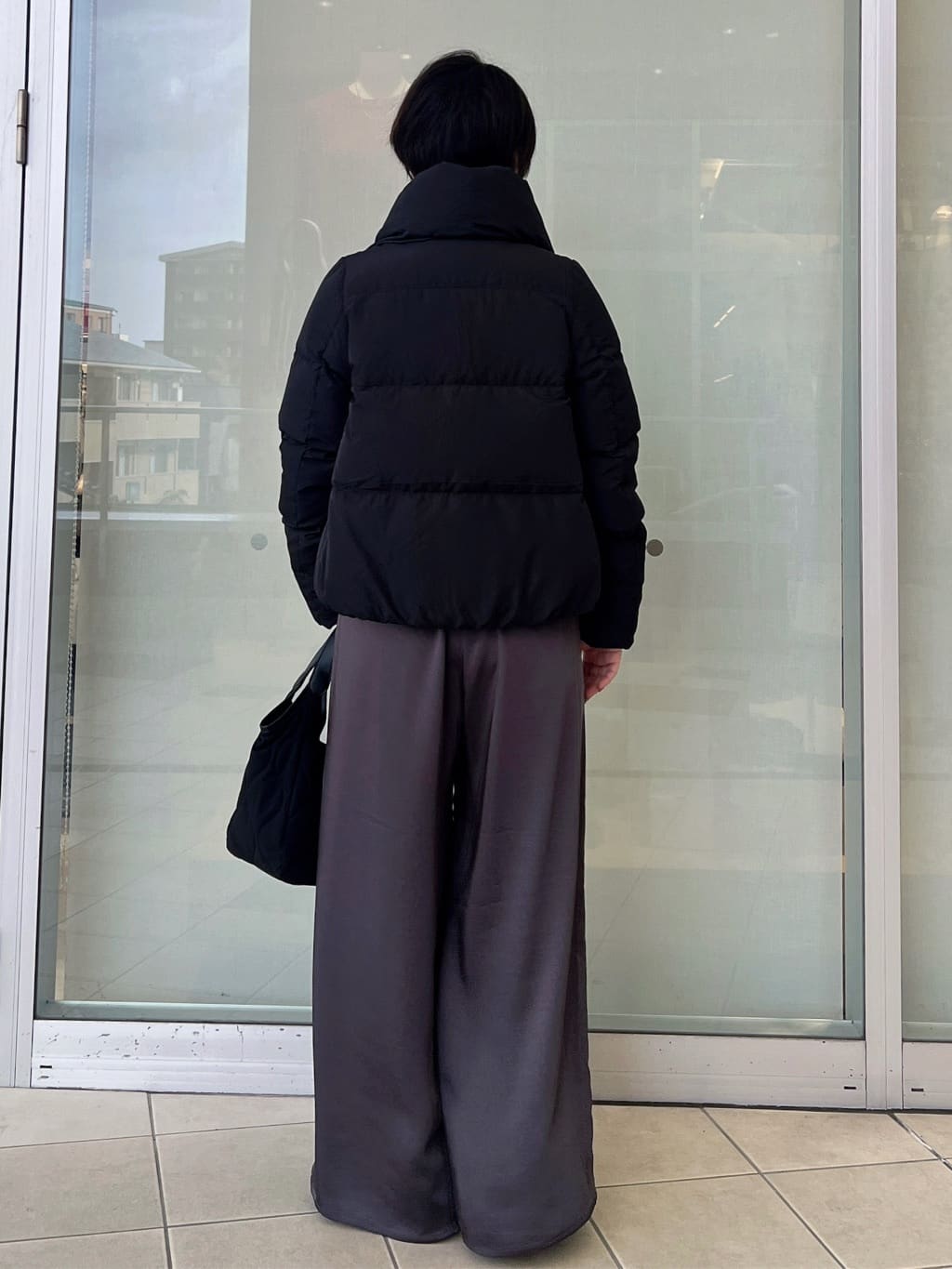 yo-koさんの「OPAQUE.CLIP｜KAWADAダウンショートコート【撥水／洗濯機OK／静電気防止裏地】《XS～LL》」を使ったコーディネート