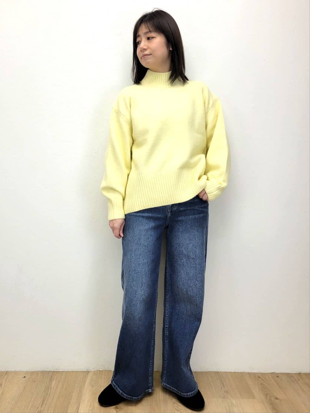LISAさんの「OPAQUE.CLIP｜カシミヤブレンドウールミドルピーコート」を使ったコーディネート