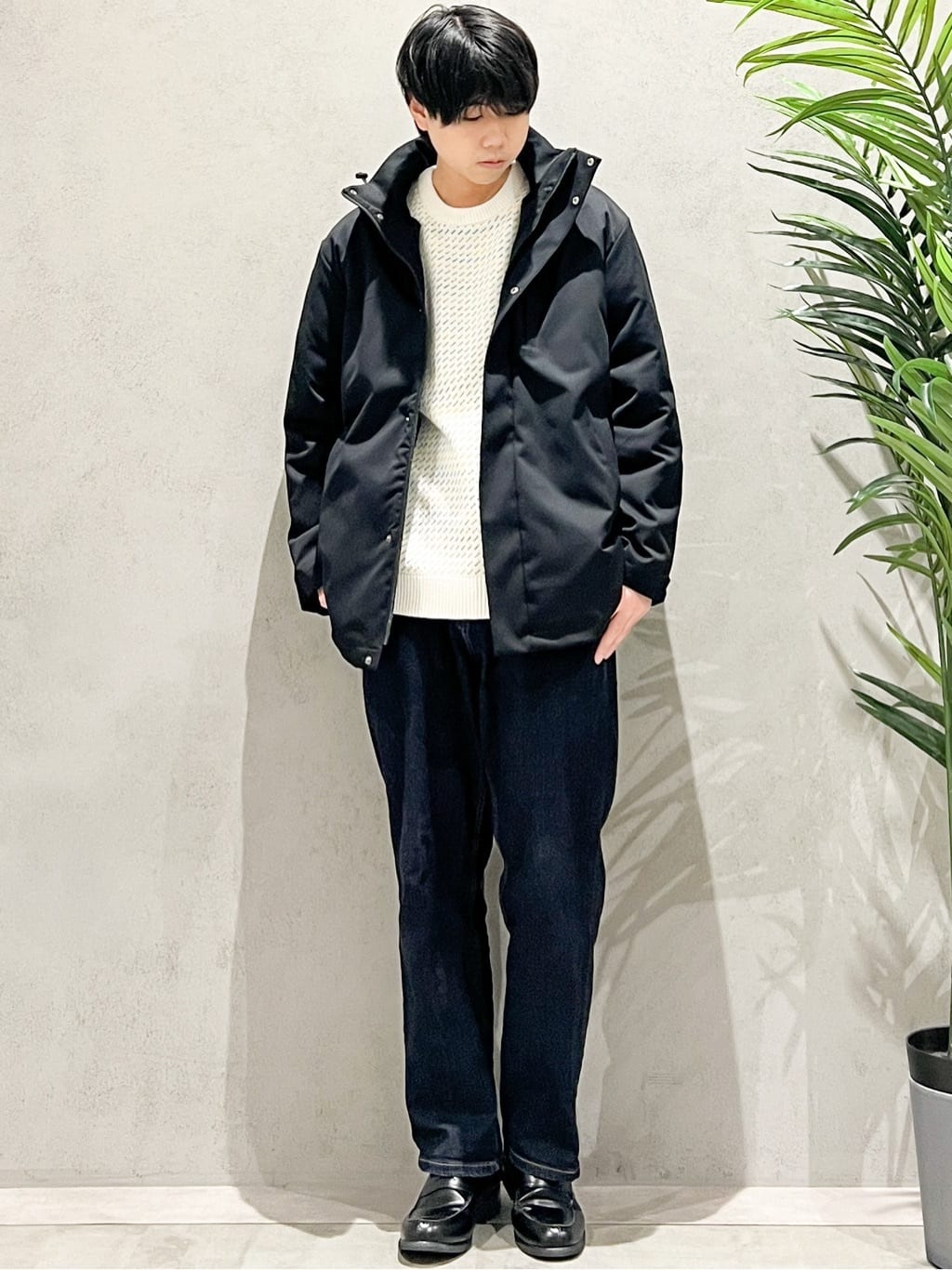 SHI-MAさんの「THE SHOP TK｜【3WAY】中綿ライナー付き カルゼコート　洗濯機OK/ON・OFF対応」を使ったコーディネート