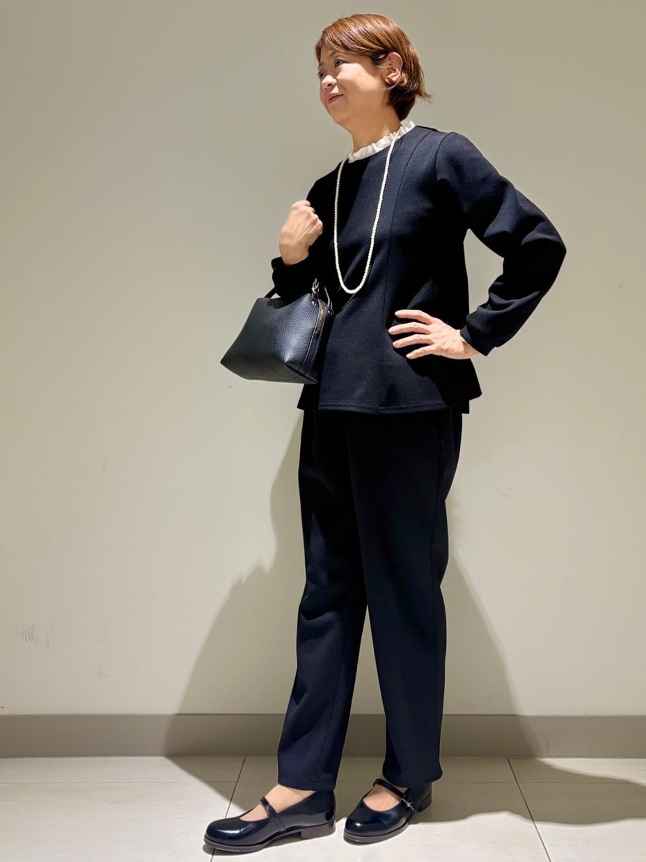 Haruさんの「Dessin｜【入卒/セレモニー/セットアップ可能】カットジョーゼット2WAYトップス」を使ったコーディネート