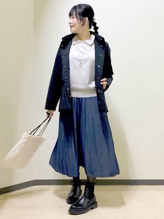 beni_gingerさんの「Reflect｜【すっきり見え／フード取り外し可／通勤におすすめ◎】ライティアウター」を使ったコーディネート