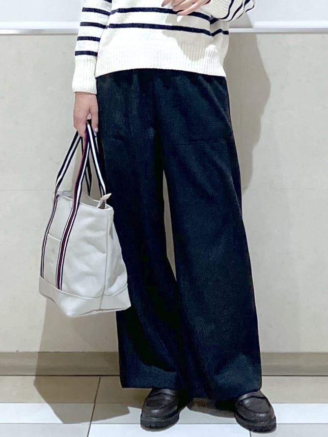 eriko さんの「Dessin｜【撥水・2WAY】ミュラーダウンコートミドル丈」を使ったコーディネート