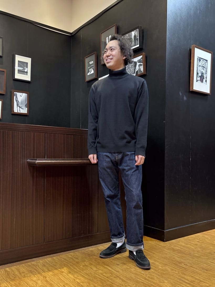 KEIさんの「TAKEO KIKUCHI｜畦編みチェック ニットカーディガン」を使ったコーディネート