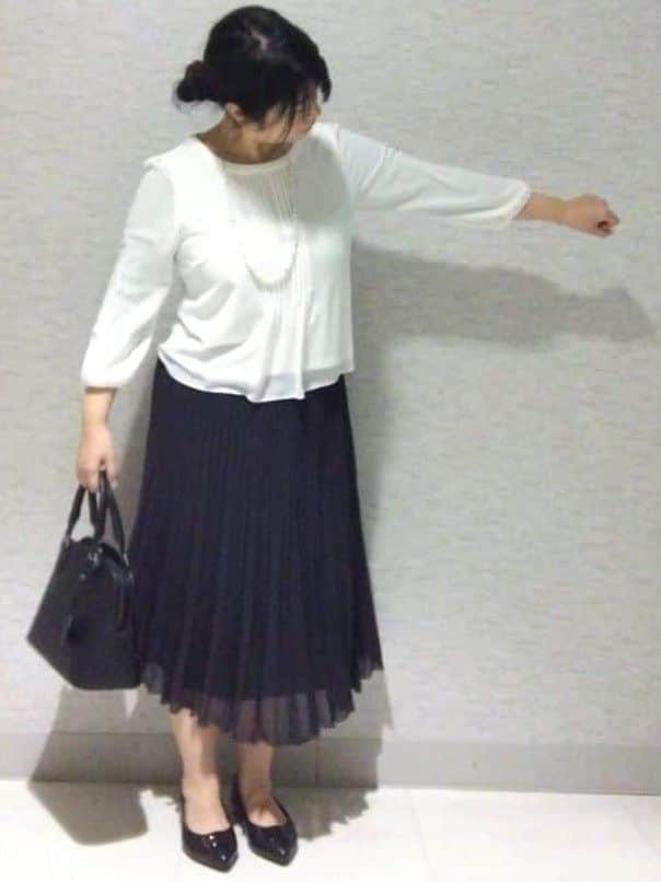 sakoさんの「Reflect｜【SS-4Lサイズ／フォーマル／セットアップ可】ツイードジャケット」を使ったコーディネート
