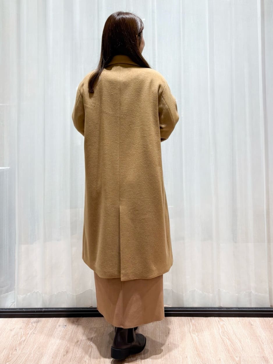 かなさんの「OPAQUE.CLIP｜ウールライクタイトスカート【洗濯機洗い可】《8col》」を使ったコーディネート