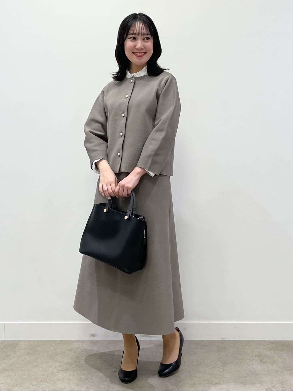yukariさんの「Dessin｜【入卒/セレモニー/単品使い2WAY可能】ニットセットアップ」を使ったコーディネート
