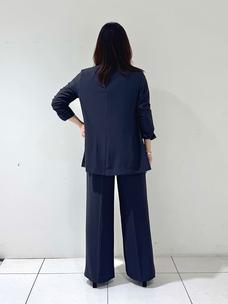 そんさんの「INDIVI｜フロッキードットブラウス」を使ったコーディネート