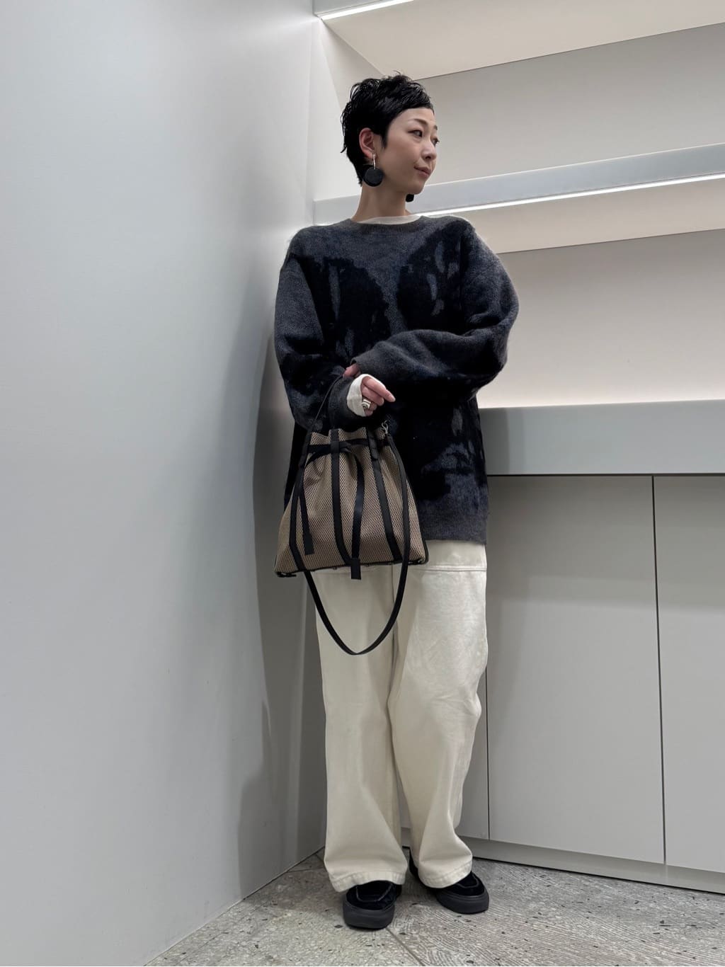 Kさんの「HIROKO HAYASHI｜PANIER（パニエ）2wayショルダーバッグ」を使ったコーディネート