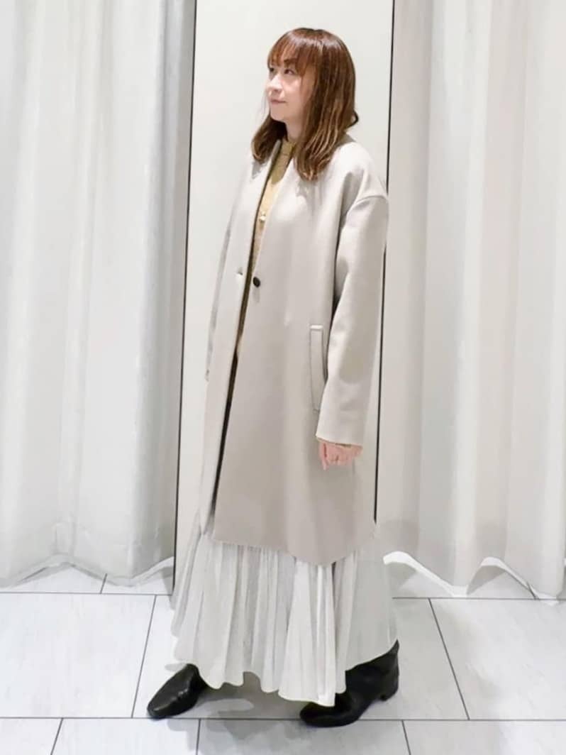 ʏᴜᴋɪᴋᴏさんの「UNTITLED｜【ゆったり】三つ杢カラーニット」を使ったコーディネート