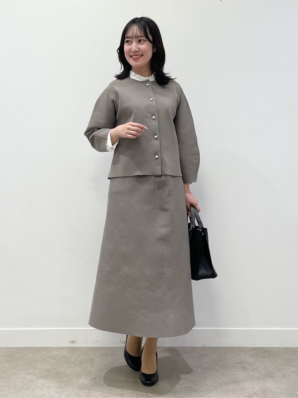 yukariさんの「Dessin｜【入卒/セレモニー/単品使い2WAY可能】ニットセットアップ」を使ったコーディネート