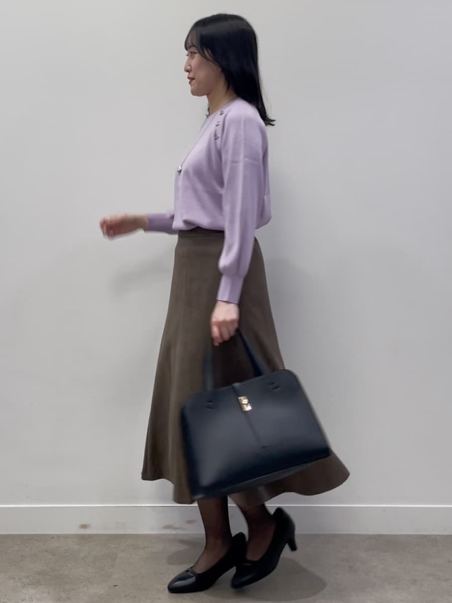 yukariさんの「Reflect｜【ゆったり着られる◎】ラグランスリーブニット」を使ったコーディネート