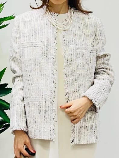 Miwaさんの「UNTITLED｜【仕事着/スーツ】ファンシーツイード ジャケット」を使ったコーディネート