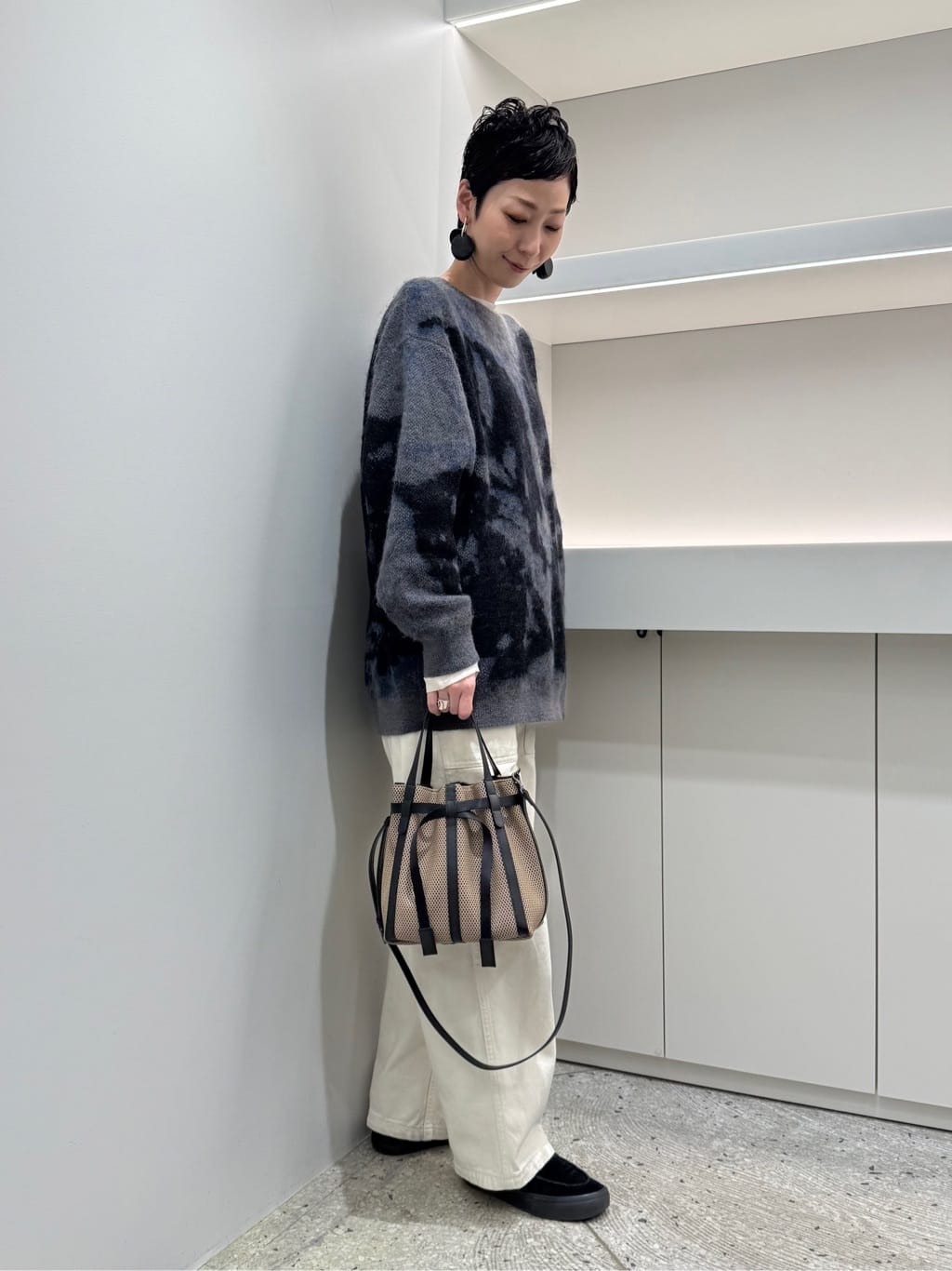 Kさんの「HIROKO HAYASHI｜PANIER（パニエ）2wayショルダーバッグ」を使ったコーディネート