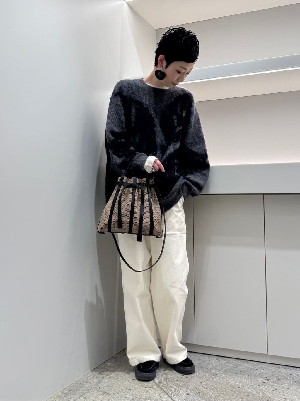 Kさんの「HIROKO HAYASHI｜PANIER（パニエ）2wayショルダーバッグ」を使ったコーディネート