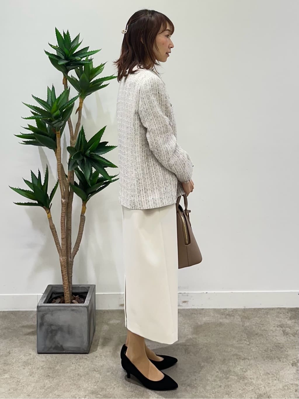 Miwaさんの「UNTITLED｜【仕事着/スーツ】ファンシーツイード ジャケット」を使ったコーディネート
