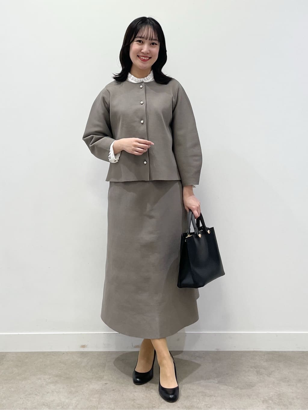 yukariさんの「Dessin｜【入卒/セレモニー/単品使い2WAY可能】ニットセットアップ」を使ったコーディネート