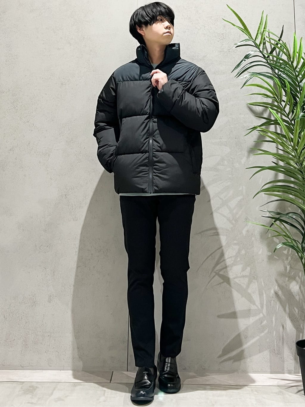 SHI-MAさんの「THE SHOP TK｜【撥水/洗濯機可】寒い季節でも快適 中綿スタンドブルゾン」を使ったコーディネート