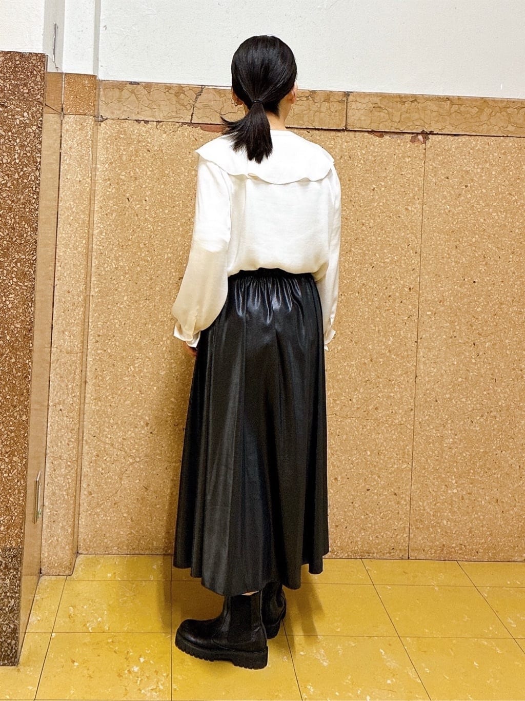 hattoriさんの「INDIVI｜【通勤スーツ／洗える】ストレッチカラーレスジャケット」を使ったコーディネート