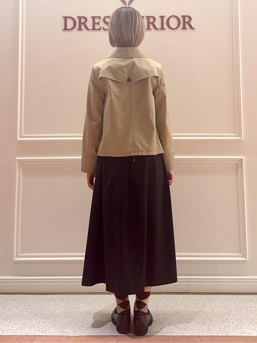 renaさんの「DRESSTERIOR｜◆【ウォッシャブル】コットンフルニードルボーダーニット」を使ったコーディネート