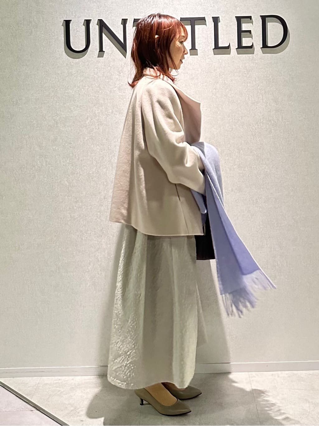 Miwaさんの「UNTITLED｜【着回しが効く／オンオフアウター】ウールショートコート」を使ったコーディネート
