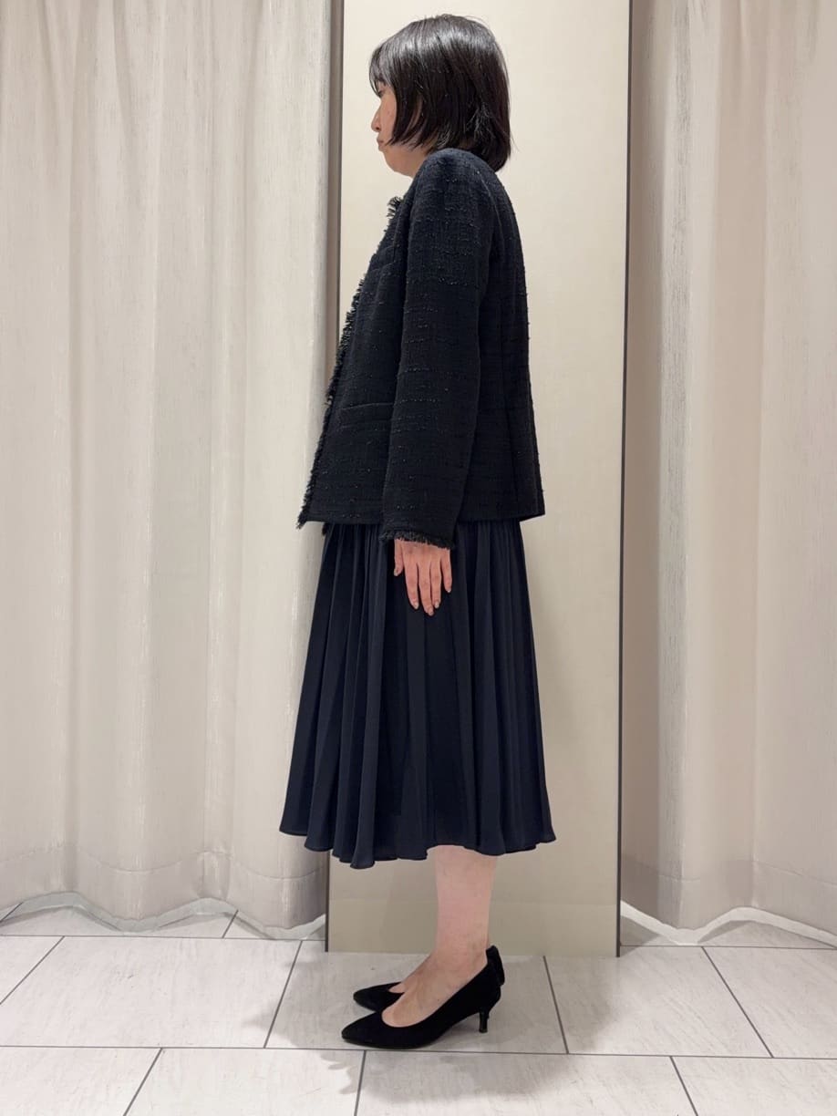 わたなべさんの「UNTITLED｜【仕事着/スーツ】ファンシーツイード ジャケット」を使ったコーディネート