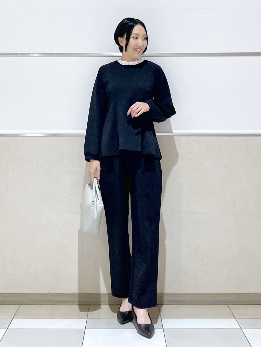 eriko さんの「Dessin｜【入卒/セレモニー/セットアップ可能】カットジョーゼット2WAYトップス」を使ったコーディネート